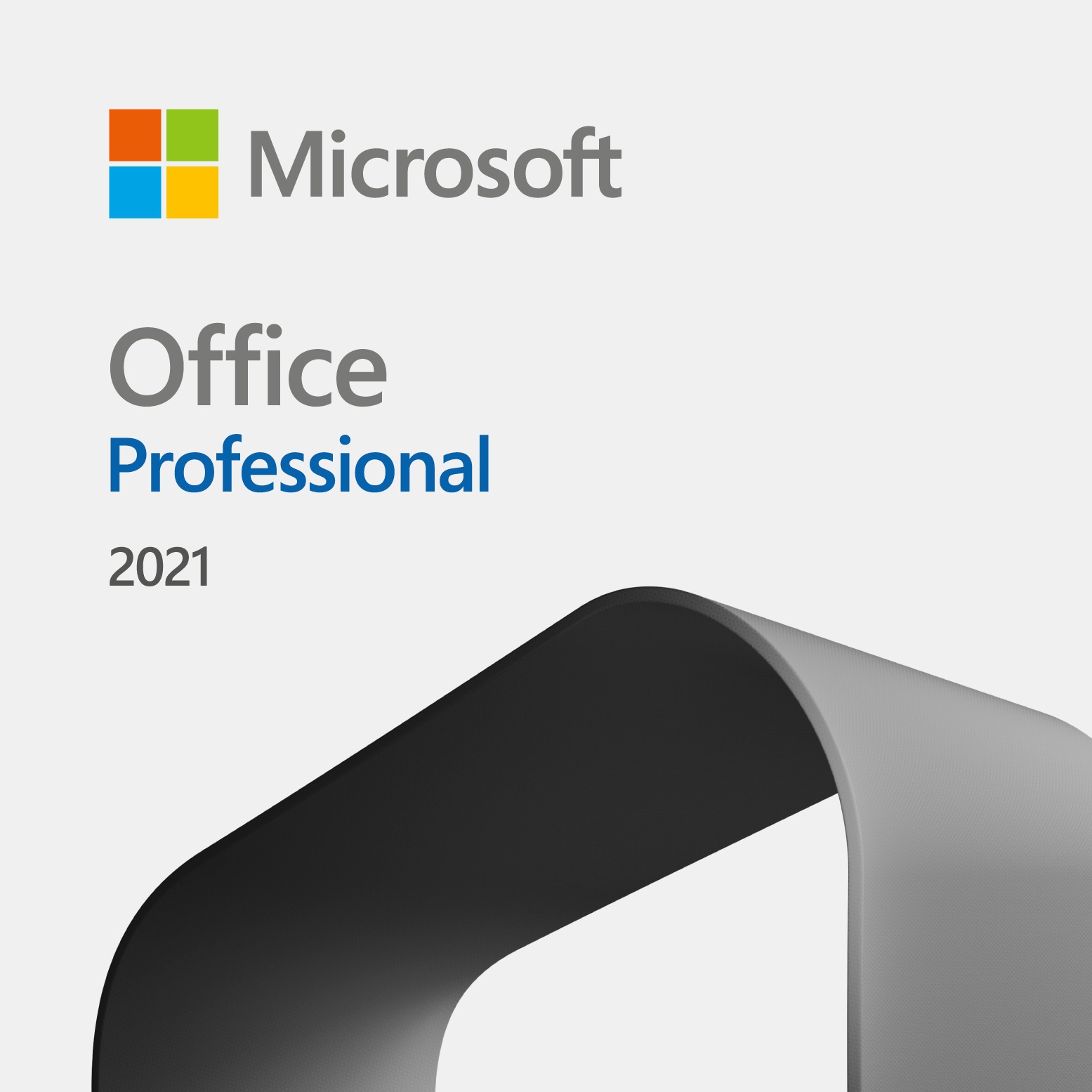a cover of a microsoft office professional